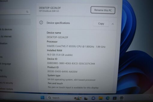HP Elitebook  840 G5