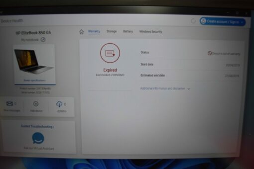 HP Elitebook 850 G5