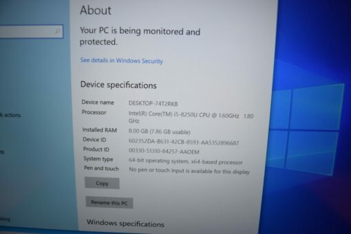 DELL Latitude 7490 14" i5 8th Gen SSD 256GB 8GB