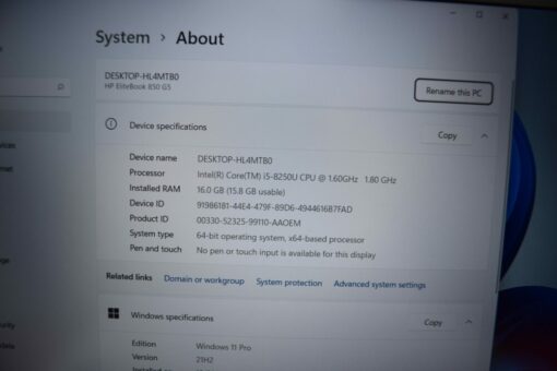 HP Elitebook 850 G5