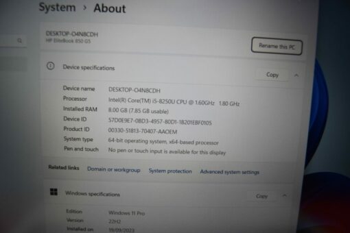 HP Elitebook 850 G5