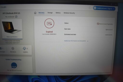 HP Elitebook 850 G5