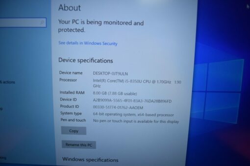 DELL Latitude 7490 14" i5 8th Gen SSD 256GB 8GB