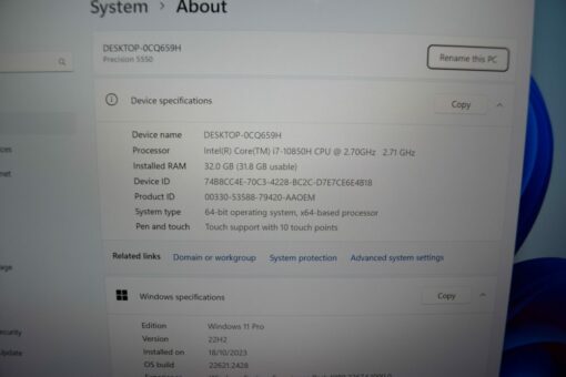 Dell Precision 5550