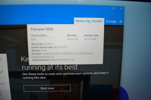 Dell Precision 5550