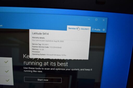 Dell Latitude 5414 RUGGED Touch