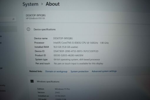 HP Elitebook 840 G6