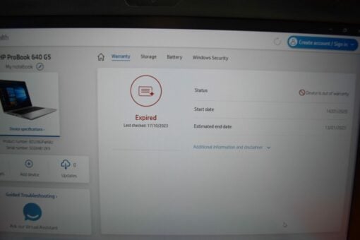 HP Probook 640 G5 14" i5 8th gen