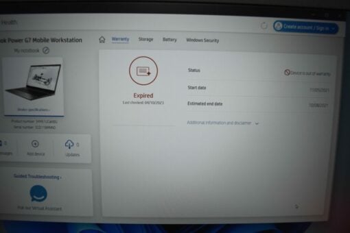 HP Zbook Fury G7