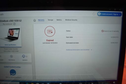 HP EliteBook x360 1030