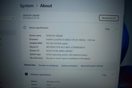 HP Elitebook 840 G6