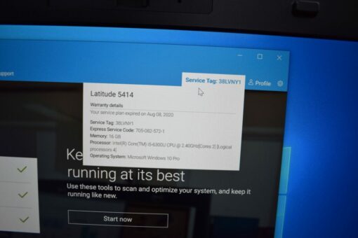 Dell Latitude 5414 RUGGED Touch
