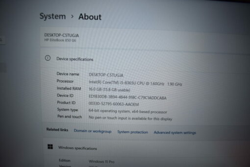 HP Elitebook 840 G6