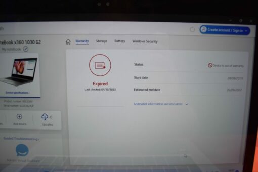 HP EliteBook x360 1030