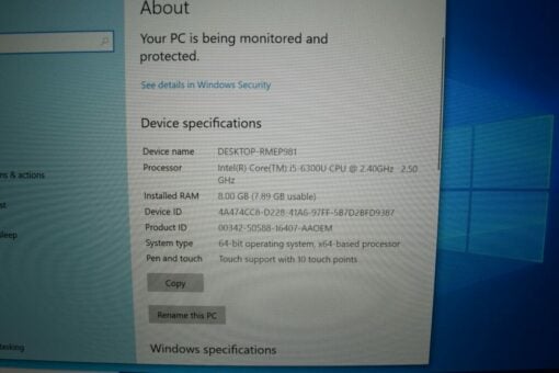 Dell Latitude 5414 RUGGED 14" i5 6th gen