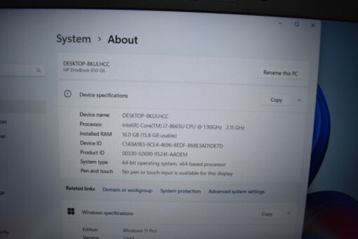 HP EliteBook 850 G6