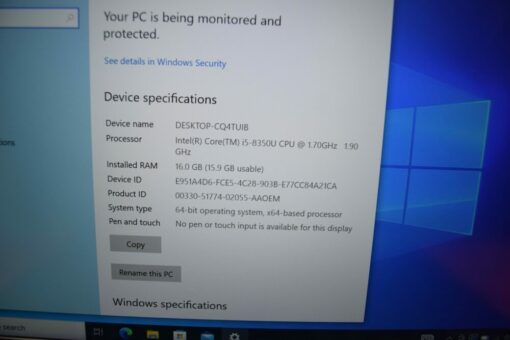 DELL Latitude 7490 14" i5 8th Gen SSD 256GB 8GB