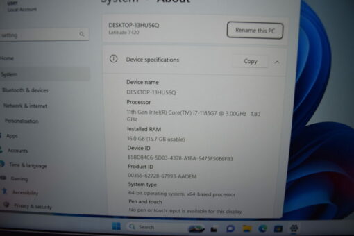 DELL Latitude 7420 14" i7 11th Gen
