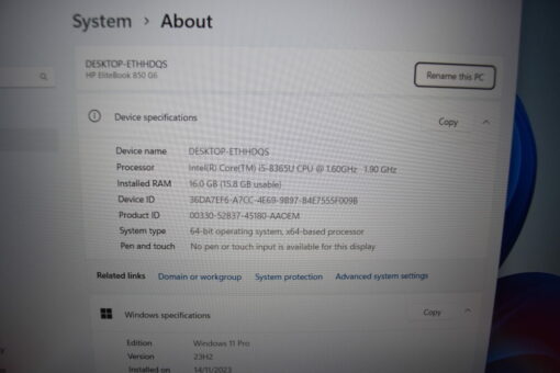 HP Elitebook 840 G6