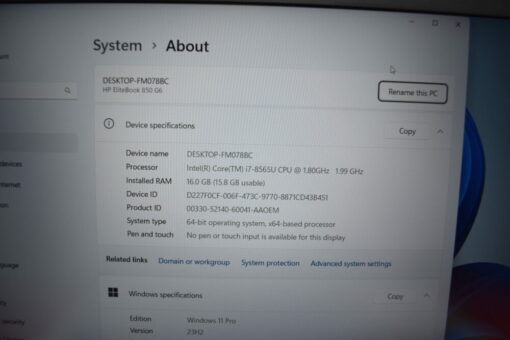 HP EliteBook 850 G6