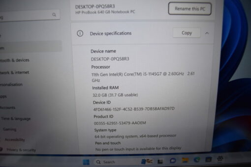 HP Probook 640 G8