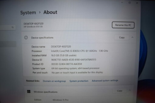 HP Elitebook 840 G6