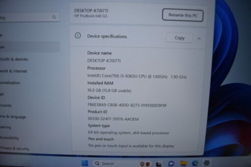 HP Probook 640 G5