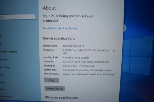 HP Elitebook 840 G6 14" i5 8th Gen RAM 16GB SSD 512GB