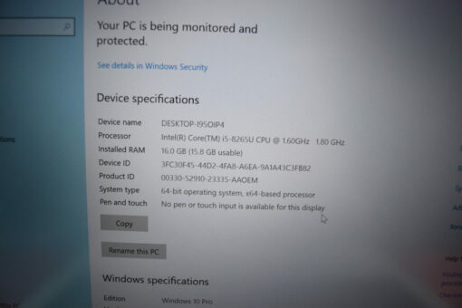 HP Elitebook 840 G6 14" i5 8th Gen RAM 16GB SSD 512GB