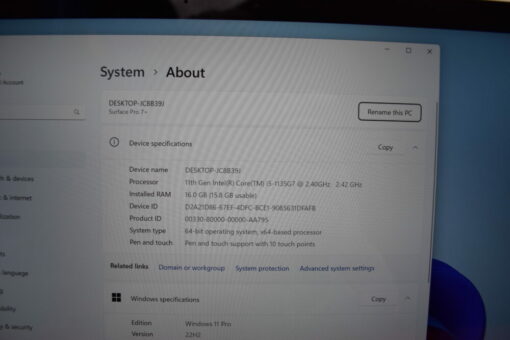 Microsoft Surface Pro 7 Plus