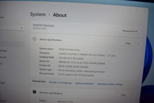 Dell Precision 5550