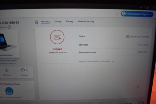 HP Elitebook 1030 G4 x360