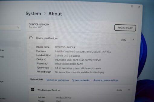 Dell Precision 5550