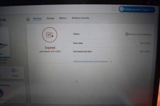 HP Elitebook 840 G6 14" i5 8th Gen RAM 16GB SSD 512GB