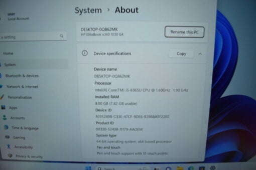 HP Elitebook 1030 G4 x360