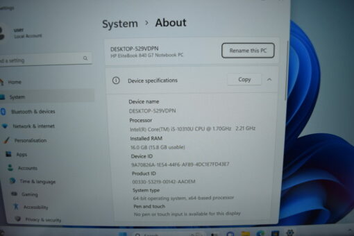 HP Elitebook 840 G7 14"