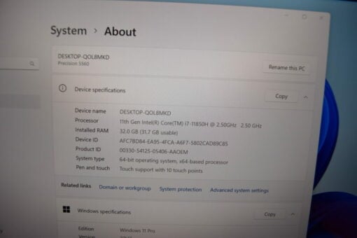Dell Precision 5560