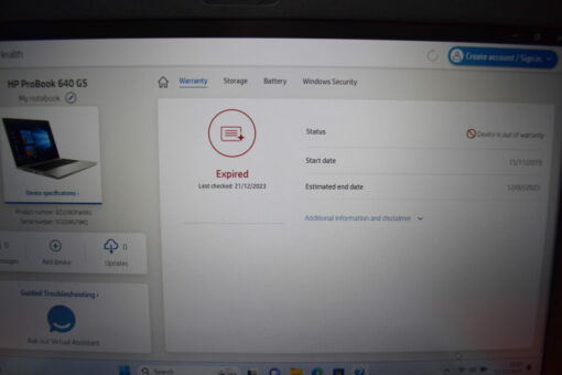 HP Probook 640 G5