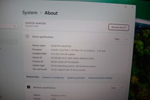 Dell Precision 5550