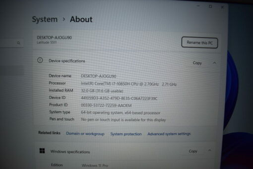 Dell Precision 5511