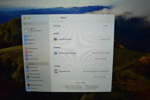 Apple MacBook Pro 2019 A2141 16" i7 SSD 512GB RAM 32GB UK Laptop SKU11279