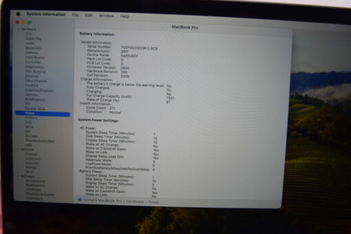Apple MacBook Pro 2017 A1708 13" i5 SSD 256GB RAM 16GB UK laptop SKU11227