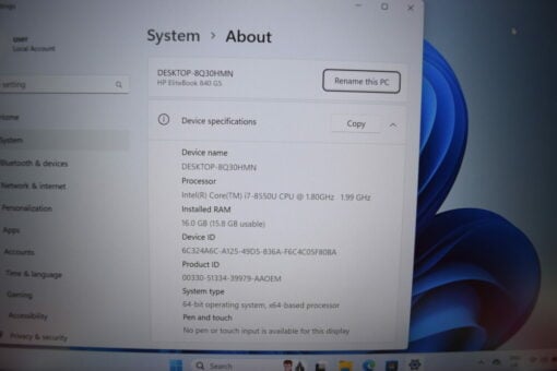 HP Elitebook 840 G5