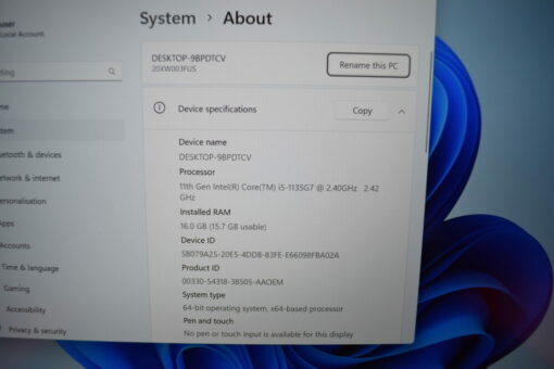Lenovo X1 Carbon Gen6