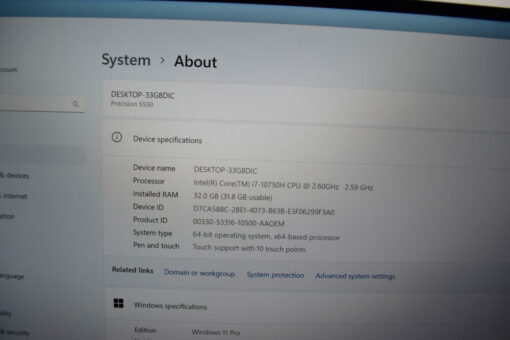 Dell Precision 5550
