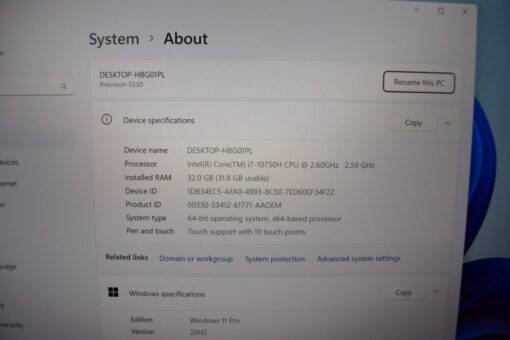 Dell Precision 5550