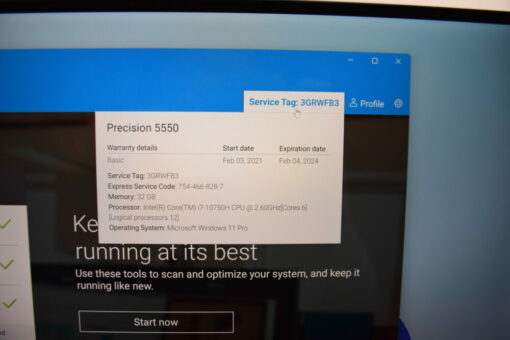 Dell Precision 5550