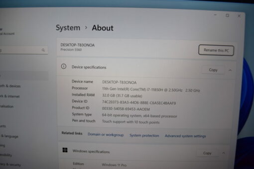 Dell Precision 5560