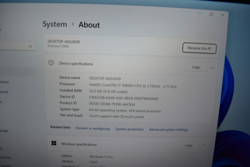 Dell Precision 5550