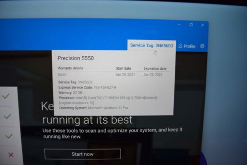 Dell Precision 5550